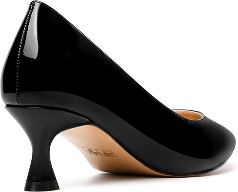 NUMALEO Womens Slip On Solid Patent Party Fashion Pointed Toe Kitten Low Heel Pumps Shoes 2 Inch in Saudi Arabia