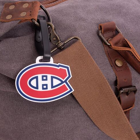 Montréal Canadiens Team NHL National Hockey League Luggage Tag Bag (PVC Luggage Tag) in Saudi Arabia