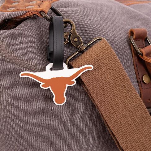 علامة الأمتعة بجامعة تكساس Longhorns UT Austin العلامات حقيبة (علامة الأمتعة البلاستيكية - التصميم أ) in Saudi Arabia