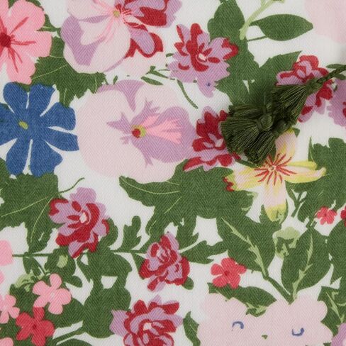Hadley Wren Women's Spring Abstract Floral Lightweight Fashion Scarf with Tassels in Saudi Arabia