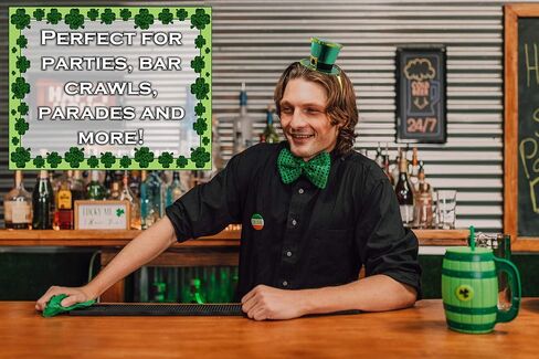 Leprechaun Top Hat Headband - St Patricks Day Irish Green Mini Hat Dress Up Hair Costume Accessories Head Band for Women in Saudi Arabia