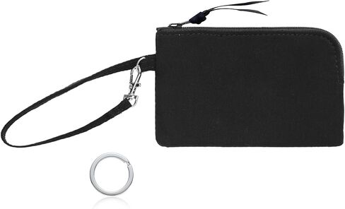 DONGGANGAJI Clippable Card Pouch & Zip Mini Cotton Wallet in Kuwait