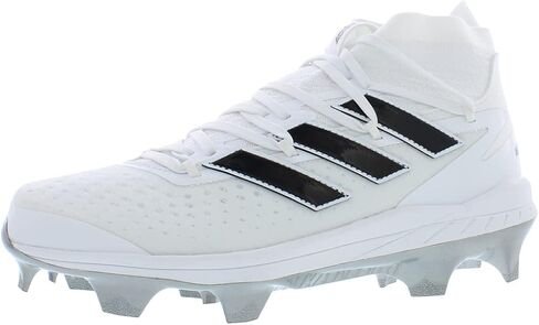 adidas Adizero Afterburner 8 Nwv Mens Shoes Size 9, Color: White/Black in Saudi Arabia