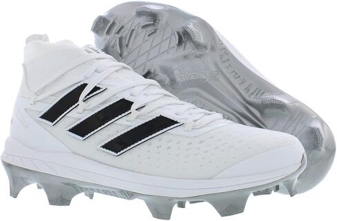adidas Adizero Afterburner 8 Nwv Mens Shoes Size 9, Color: White/Black in Saudi Arabia