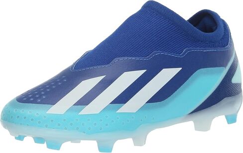 adidas Unisex-Child X Crazylight.3 Laceless Firm Ground Sneaker in Saudi Arabia