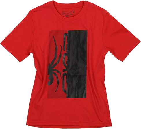 Spyder Youth Boys (8-20) Athletic Short Sleeve Graphic Cotton T-Shirt in Saudi Arabia
