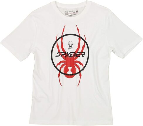 Spyder Youth Boys (8-20) Athletic Short Sleeve Graphic Cotton T-Shirt in Saudi Arabia