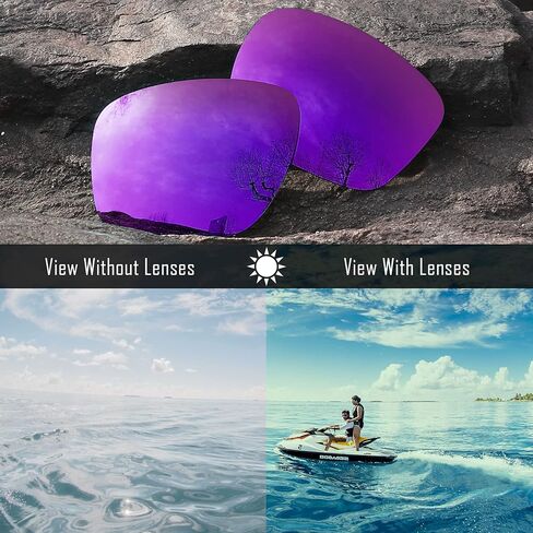 TRUSHELL Polarized Replacement Lenses for OAKLEY Triggerman OO9266 Sunglass in Saudi Arabia