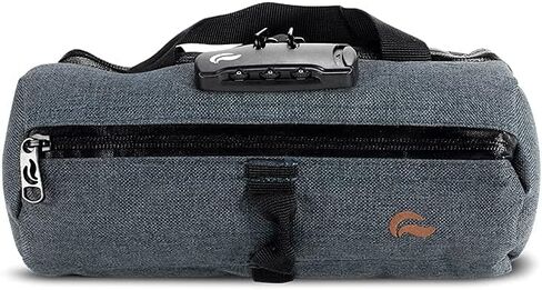 Duffle bag Small 10"- Smell Proof - With combo lock - SK9 Premium odorless Technology (Blue Navy) in Saudi Arabia