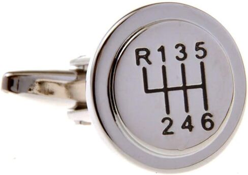 6 Stick Shift Automobile Cufflinks Car Racecar Sport Motor Vehicle Manual in Saudi Arabia