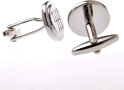 6 Stick Shift Automobile Cufflinks Car Racecar Sport Motor Vehicle Manual in Saudi Arabia
