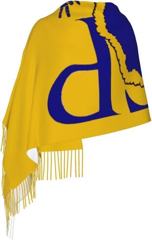 Cashmerette Fringed Scarf Rho sorority paraphernalia Warm Large Blanket Wrap Shawl for Women Cashmere Scarf in Saudi Arabia