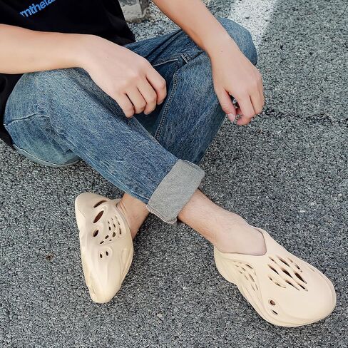 أحذية GHUNT Foam Runner للرجال والنساء، شباشب سحابية مضادة للانزلاق، صنادل مشي خفيفة الوزن، صنادل شاطئ ووسادة، أحذية رياضية ناعمة in Kuwait