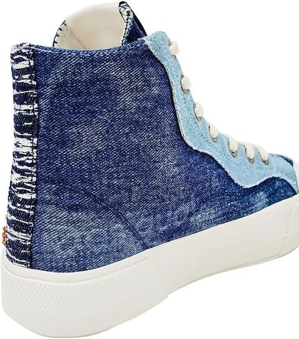 Desigual Women's Shoes 4 Woman Fabric Sneakers High in Saudi Arabia