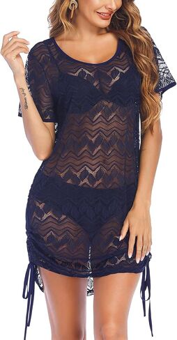 Avidlove Cover Ups for Swimwear Women Beach Coverups Lace Bikini Beachwear in Saudi Arabia