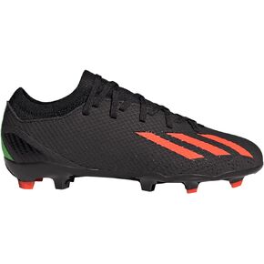 adidas Unisex X Speedportal.3 Youth Firm Ground Cleats, Updated Sole Plate, Little Kid/Big Kid Sizing
