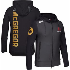 Reebok Conor McGregor UFC Black Fight Kit Limited Edition Champion Walkout Hoodie For Men (2XL) in Saudi Arabia
