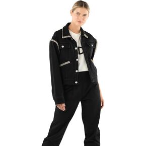 Seta Apparel Women's Vest Jacket, Black in Kuwait