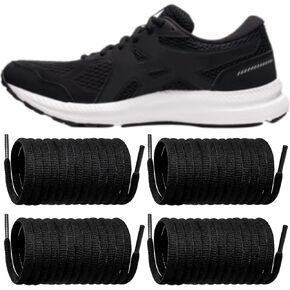 زوجان من أربطة الأحذية البديلة من Endoto لأحذية الجري ASICS CONTEND 5/6/7/8، GEL-Contend 4/5/6/7/8، GEL-EXCITE 6/7/8/9 in Kuwait