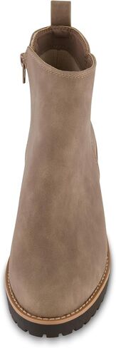 CUSHIONAIRE Women's Ilena wedge boot +Memory Foam, Wide Widths Available in Saudi Arabia