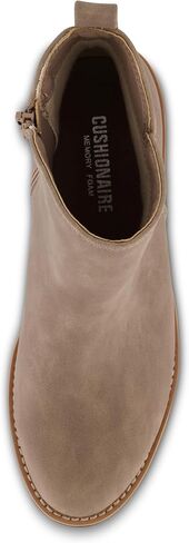 CUSHIONAIRE Women's Ilena wedge boot +Memory Foam, Wide Widths Available in Saudi Arabia