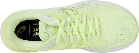 أحذية الركض Gel-Excite 8 النسائية من ASICS, أصفر لامع/فضي نقي, 38 EU in Saudi Arabia