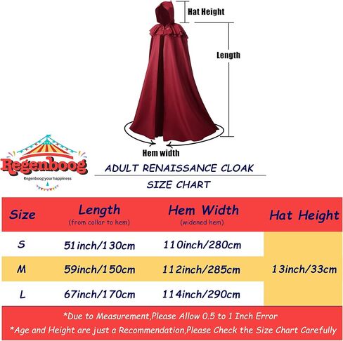 Regenboog رأس عصر النهضة بقلنسوة للنساء والرجال، عباءة العصور الوسطى للبالغين، عباءة فايكنغ مع قلادة سيف الفايكنج in Kuwait