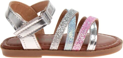 صندل كاجوال بأشرطة متعددة الألوان للفتيات من بيتاليا in Kuwait