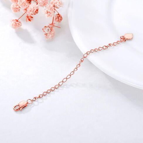 SISGEM 14K Real Gold 2/3/4 Inch Necklace Chain Extender with Lobster Claw Clasp, Dainty Durable Strong Removable Chain Extender for Gold Necklace Bracelet Anklet Jewelry in Saudi Arabia
