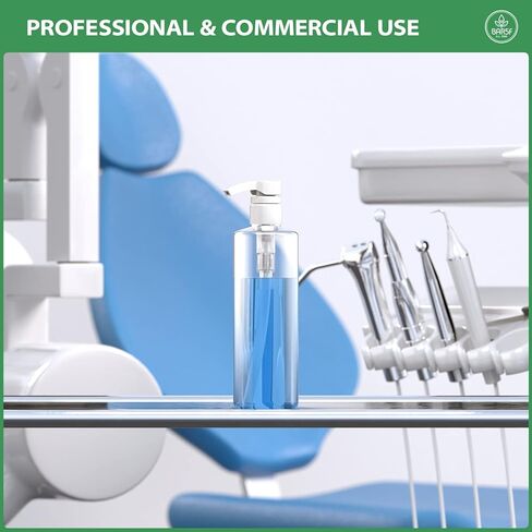 زجاجات مضخة للشامبو 16 أونصة وخالية من البيسفينول A، أسطوانة بلاستيكية (PETE1) مع مضخات إغلاق in Kuwait