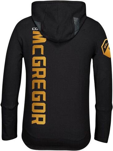 Reebok Conor McGregor UFC Black Fight Kit Limited Edition Champion Walkout Hoodie For Men (2XL) in Saudi Arabia