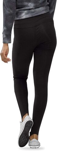 HUE Women's Stirrup Leggings, Black, Large in Saudi Arabia