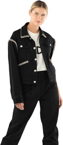 Seta Apparel Women's Vest Jacket, Black in Kuwait