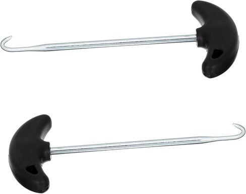 2pcs Shoelace Tightener Household Tool Kit Motorcycle Tools Motor Bike Kit Lace Tightener Tool Boot Match Holder Boot Puller Pulling Shoelace Tool Hockey Shoe Lace Pullers in Kuwait