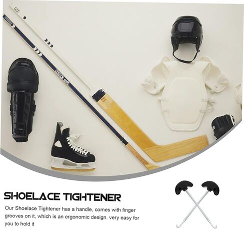 2pcs Shoelace Tightener Household Tool Kit Motorcycle Tools Motor Bike Kit Lace Tightener Tool Boot Match Holder Boot Puller Pulling Shoelace Tool Hockey Shoe Lace Pullers in Kuwait