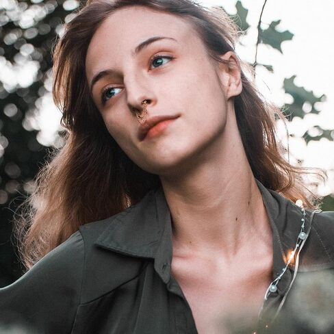 حلقات الحاجز 16G من CASSIECA متدلية 316L مجوهرات الحاجز الصلب الجراحي مع الكوكب الأزرق تشيكوسلوفاكيا القمر فراشة الغضروف الحلزون الزنمة Daith أقراط هوب حلقات الأنف ثقب للنساء 8 مم 10 مم in Kuwait