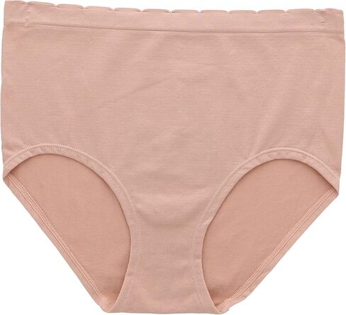 سراويل داخلية نسائية من Delta Burke Intimates مقاس كبير من الألياف الدقيقة عالية الارتفاع (5Pr) in Kuwait