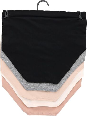 سراويل داخلية نسائية من Delta Burke Intimates مقاس كبير من الألياف الدقيقة عالية الارتفاع (5Pr) in Kuwait