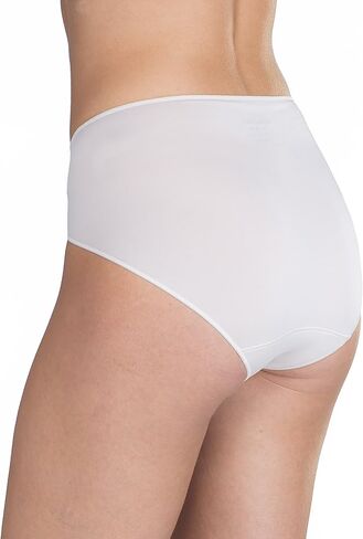 Gildan Women's Microfiber Hi Cut Panties, 6 Pairs in Kuwait