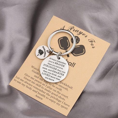MYOSPARK Pickleball Gift Pickleball Keychain Pickleball Player Gift Pickleball Lovers Gift Pickleball Season Jewelry Gift in Saudi Arabia