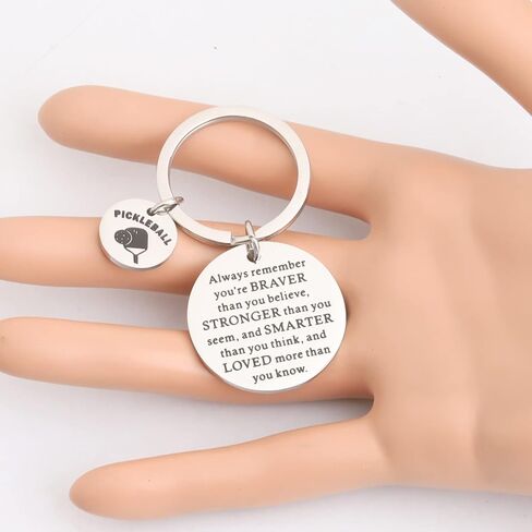 MYOSPARK Pickleball Gift Pickleball Keychain Pickleball Player Gift Pickleball Lovers Gift Pickleball Season Jewelry Gift in Saudi Arabia