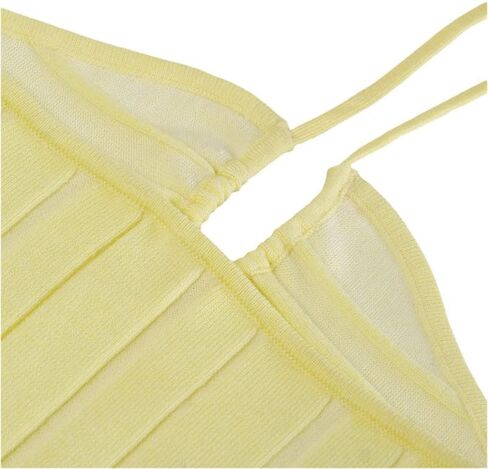 Criss Cross Halter Neck Dress Sleeveless Backless Hollow Out Bodycon Mini Dress Y2K Summer Clubwear in Saudi Arabia