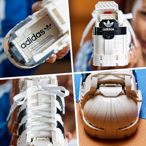LEGO® Icons adidas Originals Superstar 10282 مجموعة البناء؛ قم ببناء وعرض المدرب الأيقوني in Saudi Arabia
