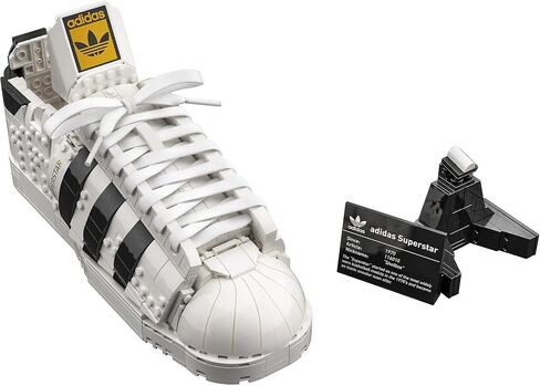 LEGO® Icons adidas Originals Superstar 10282 مجموعة البناء؛ قم ببناء وعرض المدرب الأيقوني in Saudi Arabia