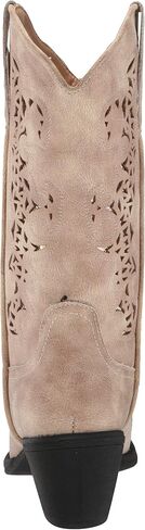 ROPER Womens Alisa Snip Toe Western Cowboy Boots Mid Calf Low Heel 1-2" - Brown in Saudi Arabia