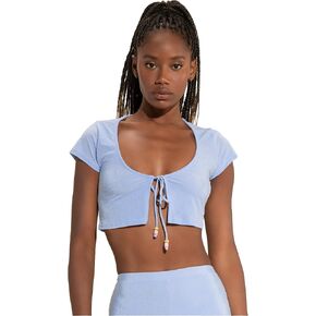 Maaji womens Serenity Lavender Tabbyn/Acrop Bikini Top in Kuwait