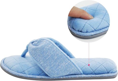 شباشب منزلية ناعمة من Magtoe للنساء، شباشب فليب فلوب من إسفنج الذاكرة، أحذية منزلية صديقة للبشرة مع بطانة مخملية مرجانية بالكامل، فناء مكتب سبا داخلي in Kuwait