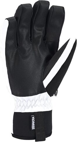 قفازات شتوية نسائية من Kombi Paradigm دافئة ومسامية ومقاومة للماء | قفازات الطقس البارد مع خطاف وحلقة إغلاق قابلة للتعديل in Kuwait