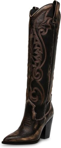 Steve Madden Women's Lashes Western Boot in Saudi Arabia