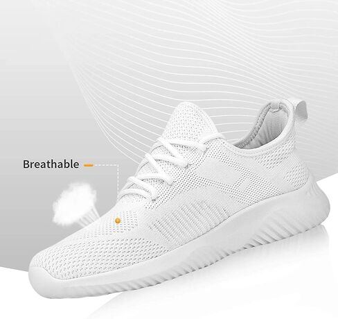 Rospick Slip on Sneakers for Women Walking Shoes Non Slip Lightweight Fashionable Breathable Tennis Shoes Work Shopping Travel in Saudi Arabia
